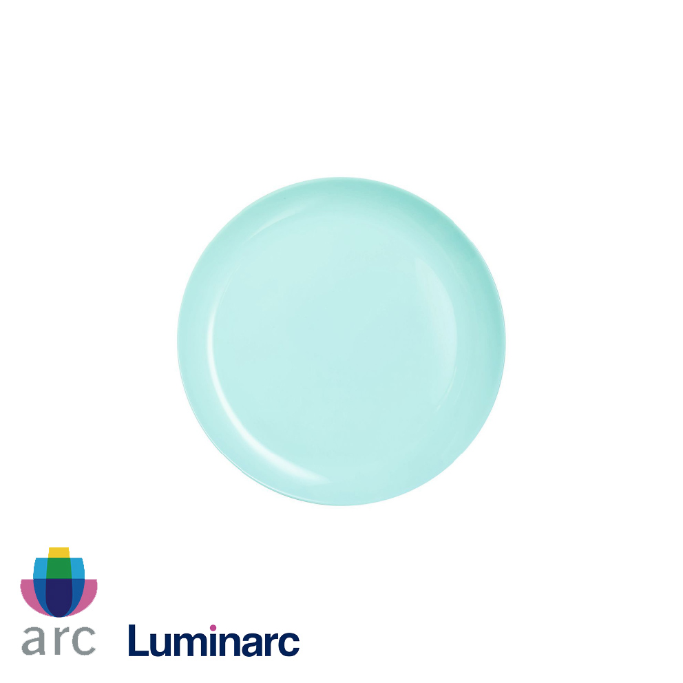 Plato llano Diwali turquesa 27 CM.