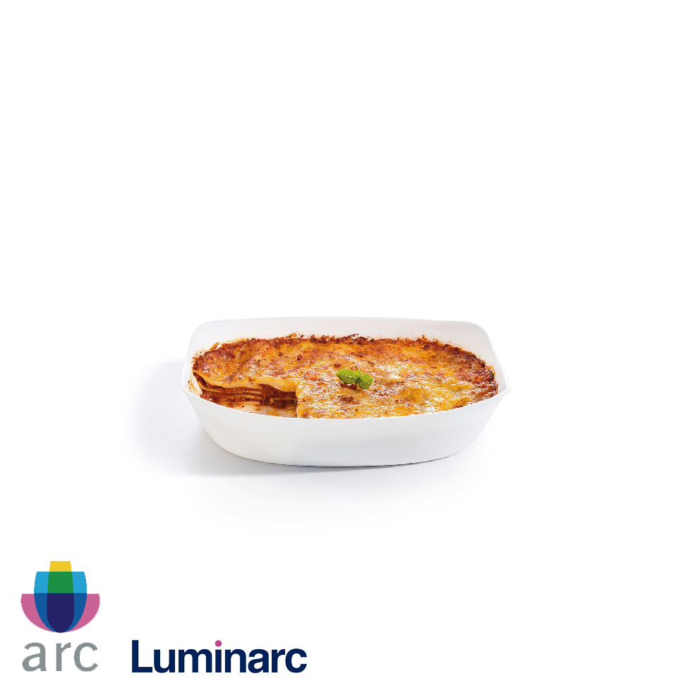 Fuente rectangular 34 x 25 blanco -Smart Cuisine - Imagen 3