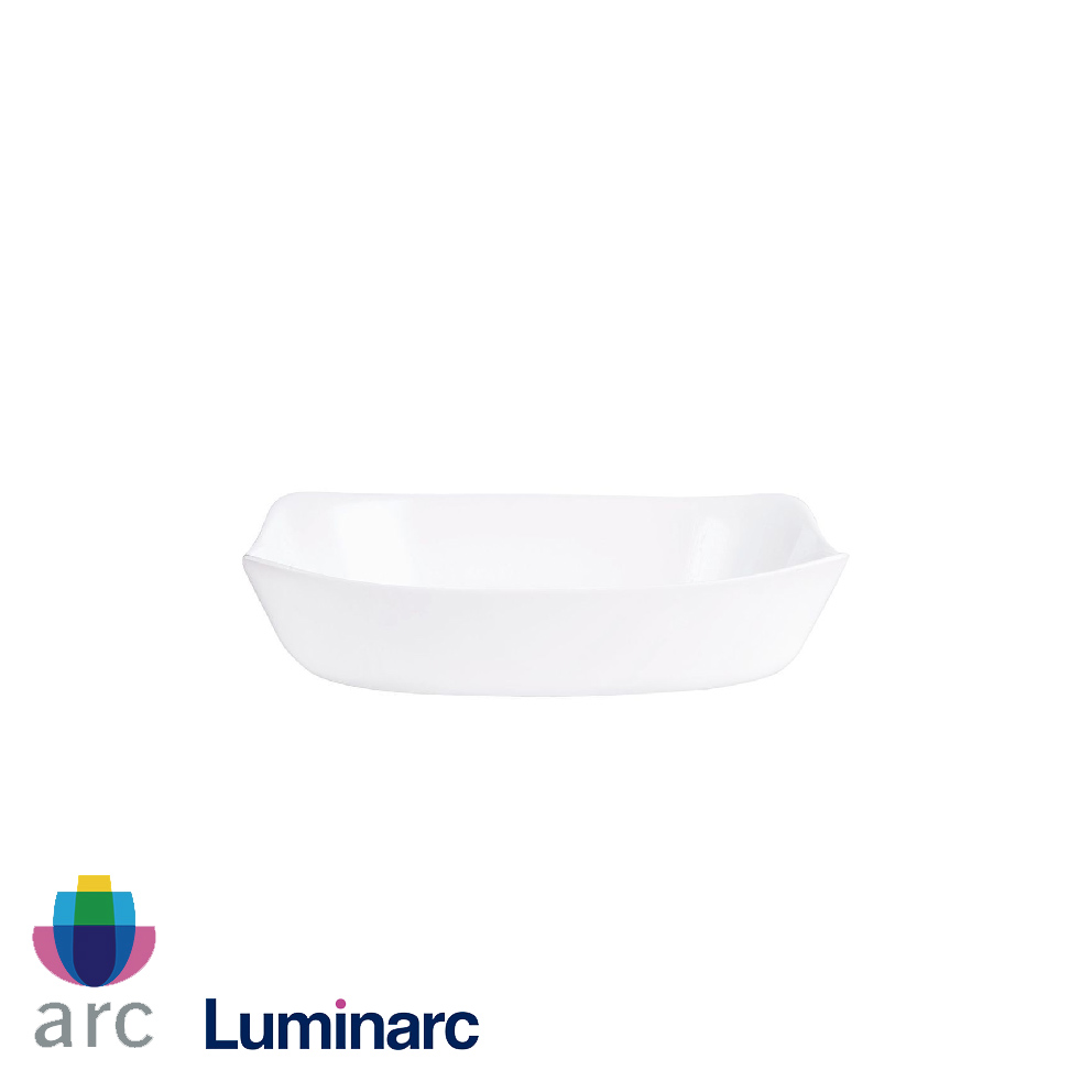 Fuente rectangular 34 x 25 blanco -Smart Cuisine
