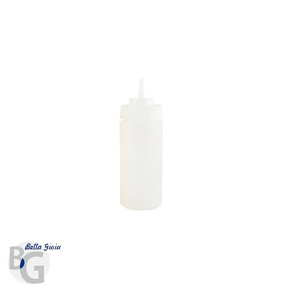 Pote plástico, color transparente-710 ML.