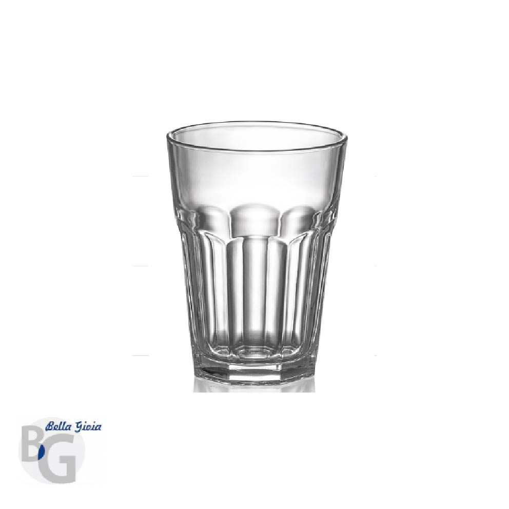 Vaso facetado 400ml. Pack X6 - BG