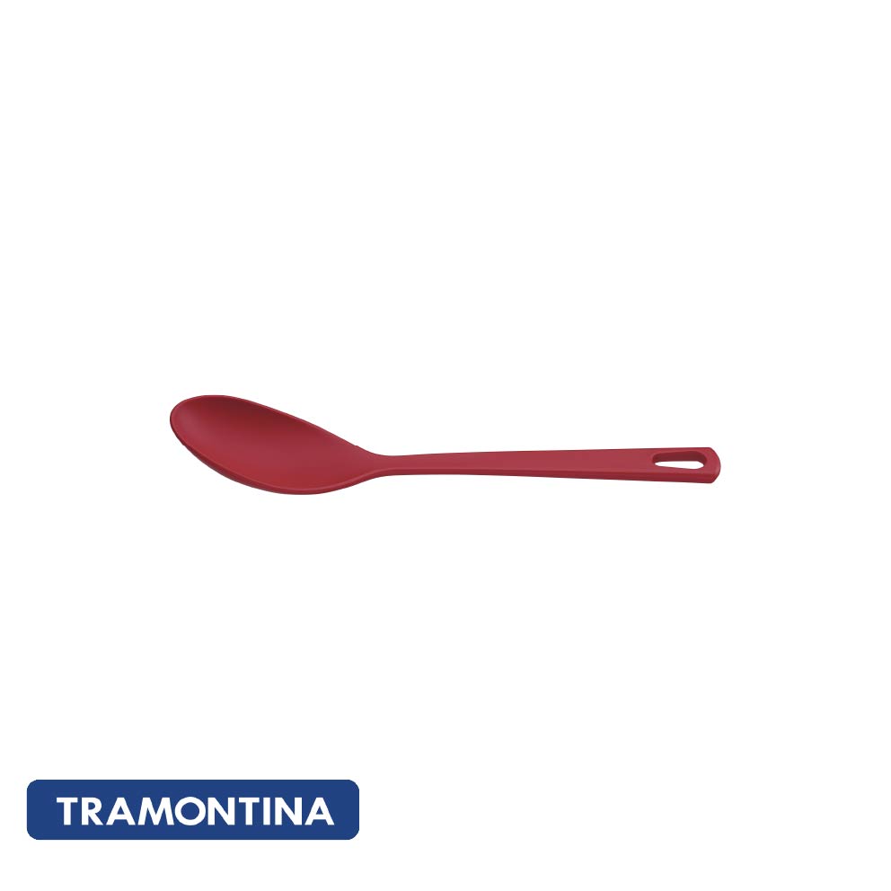 Cuchara de arroz de teflon, color rojo - Tramontina