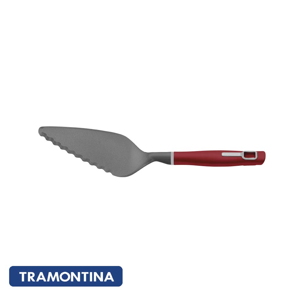 Espatula para torta, modelo Verano, color rojo - Tramontina