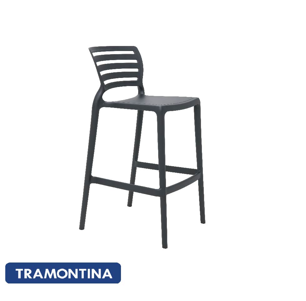 Silla sofia alta color grafito - Tramontina