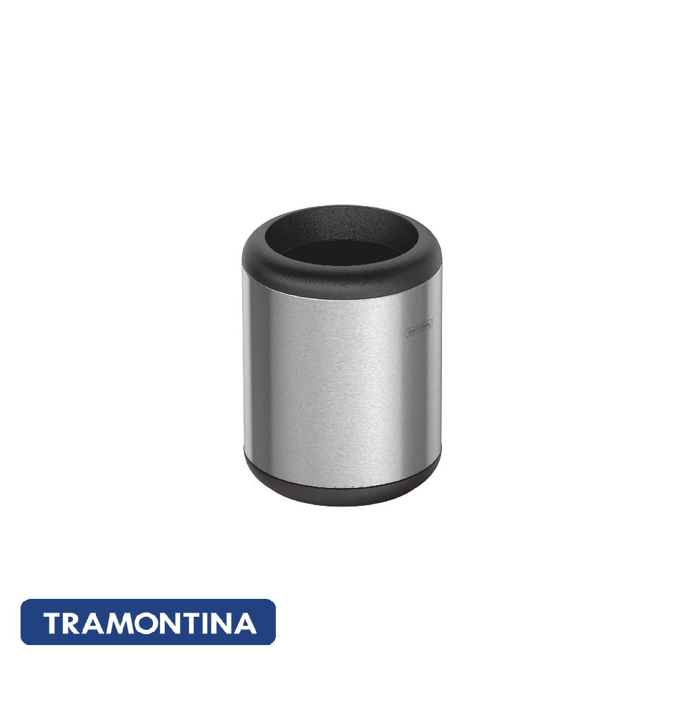Basurero inox sin tapa Portofino 7L - Tramontina