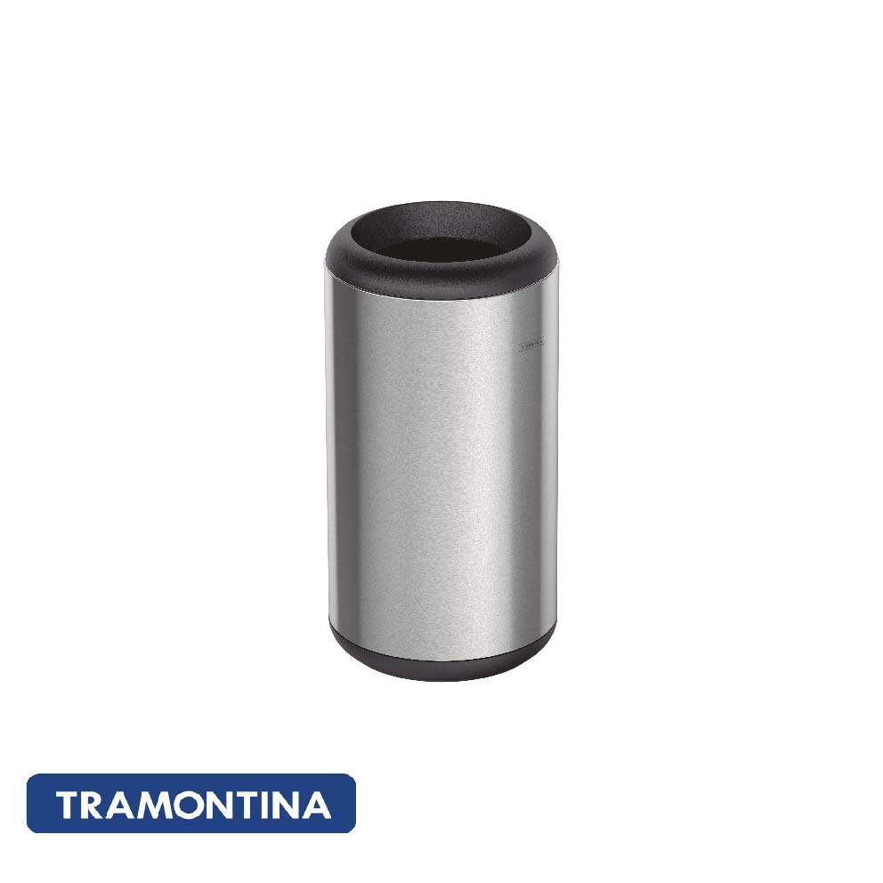 Basurero inox sin tapa Portofino 23L - Tramontina