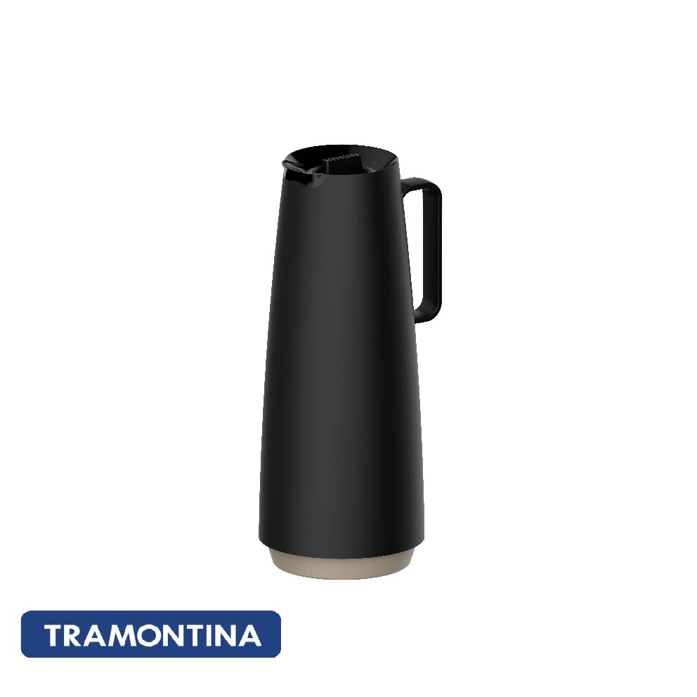 Jarra térmica 1L color negra Exata - Tramontina