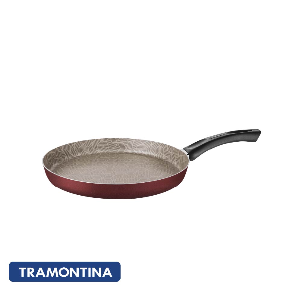 Panquequera Nuevo paris 28cm, bordeaux - Tramontina