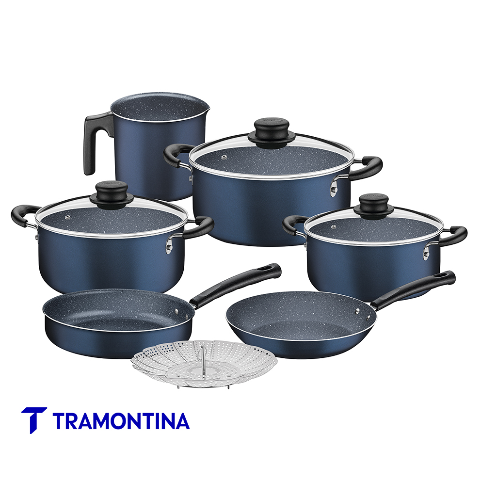 Bateria de cocina 10 pzas cozi - Tramontina