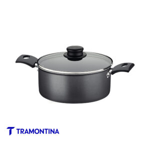Cacerola Turim negra 20 cm 2.8 L - Tramontina