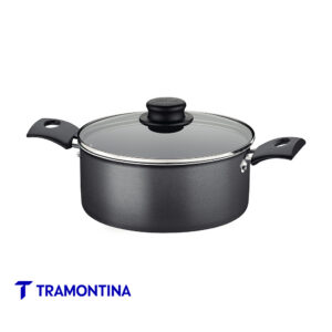Cacerola Turim negra 22cm 3.7L - Tramontina
