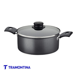 Cacerola Turim negra 24 cm 4.9 L - Tramontina