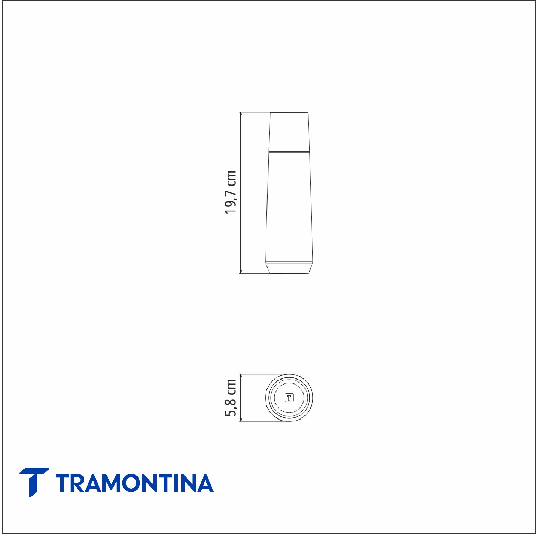 Molinillo para Sal y Pimienta realce 19,7 cm - Tramontina - Imagen 3