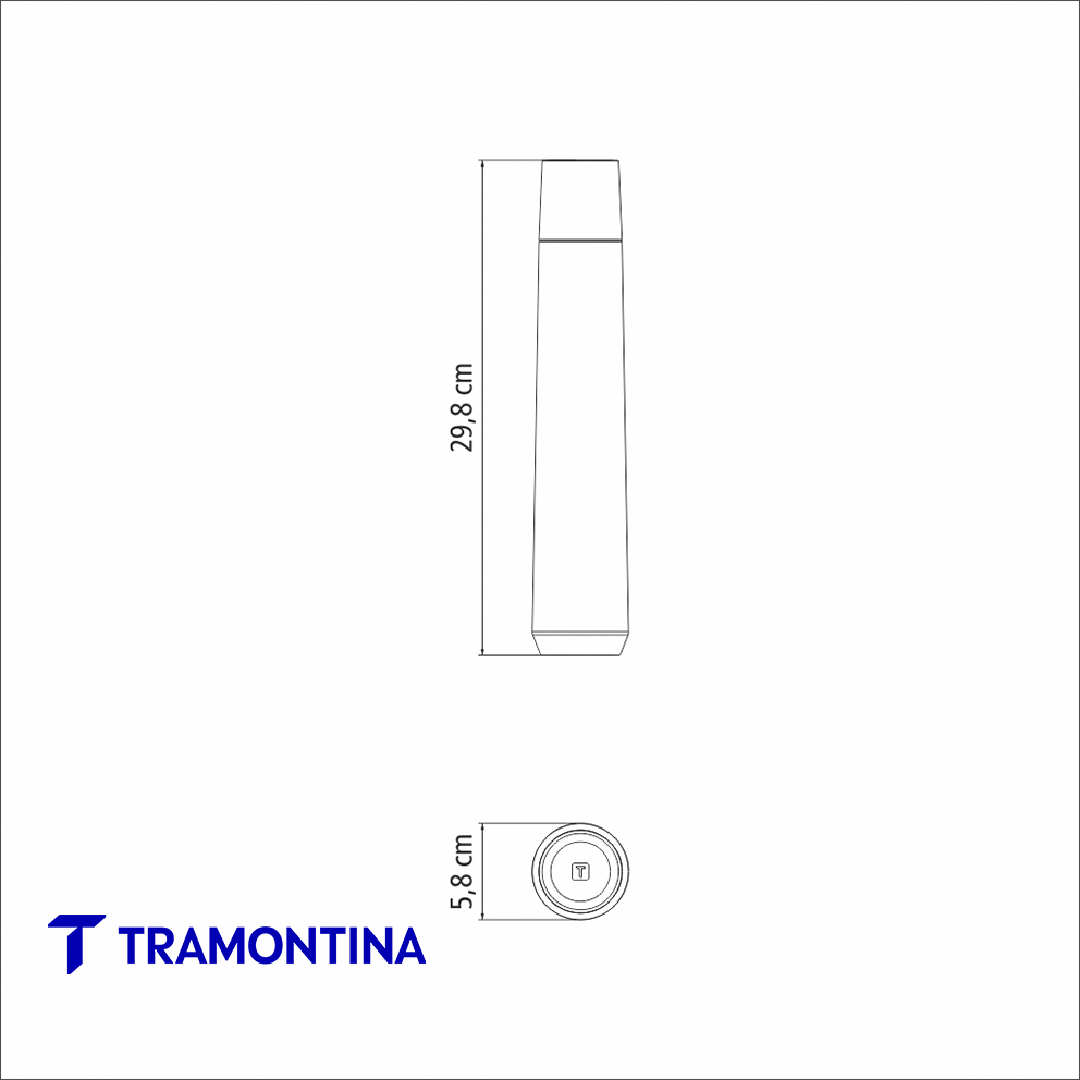 Molinillo para Sal y Pimienta realce 29,8 cm - Tramontina - Imagen 3