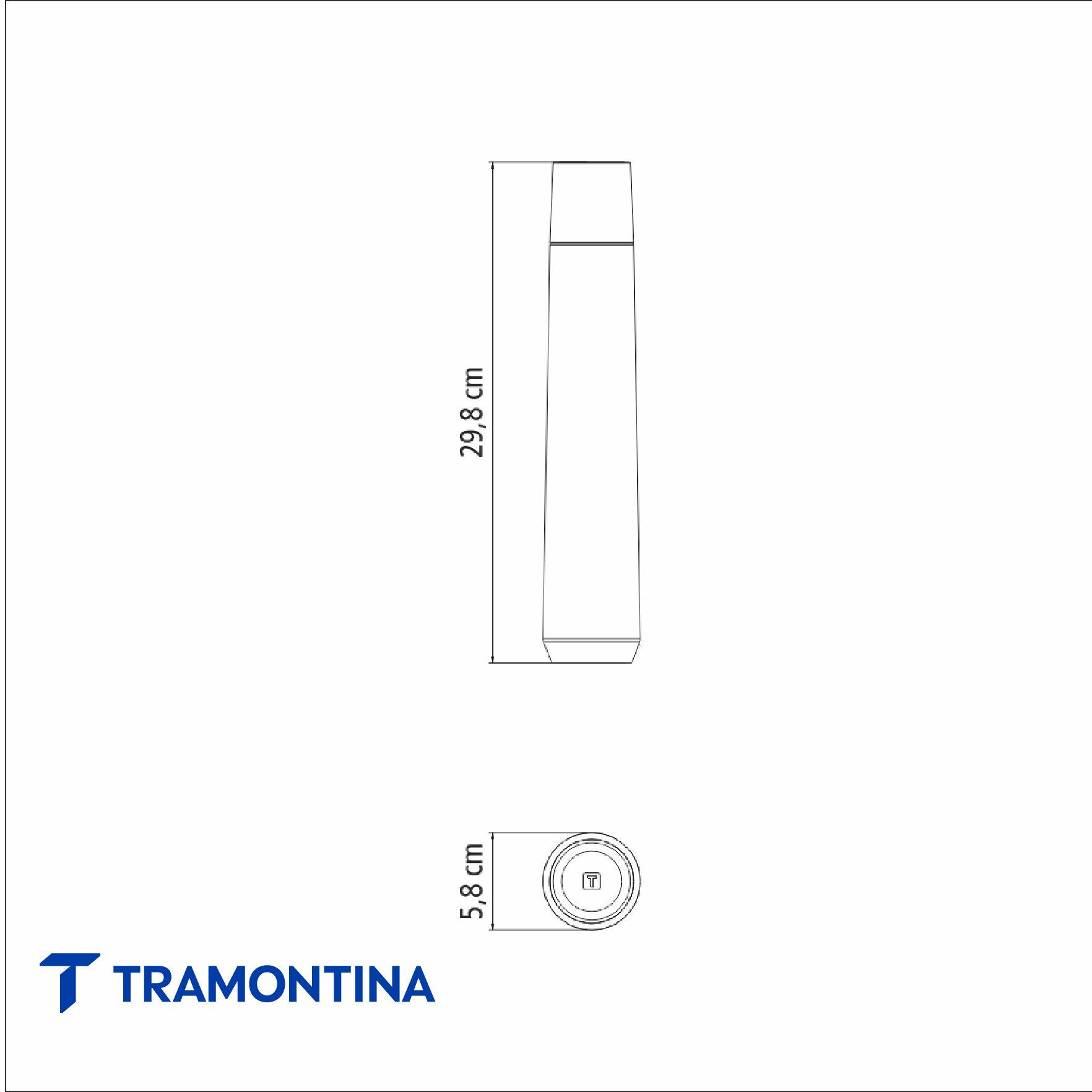 Molinillo para Sal y Pimienta realce 29,8 cm - Tramontina - Imagen 3