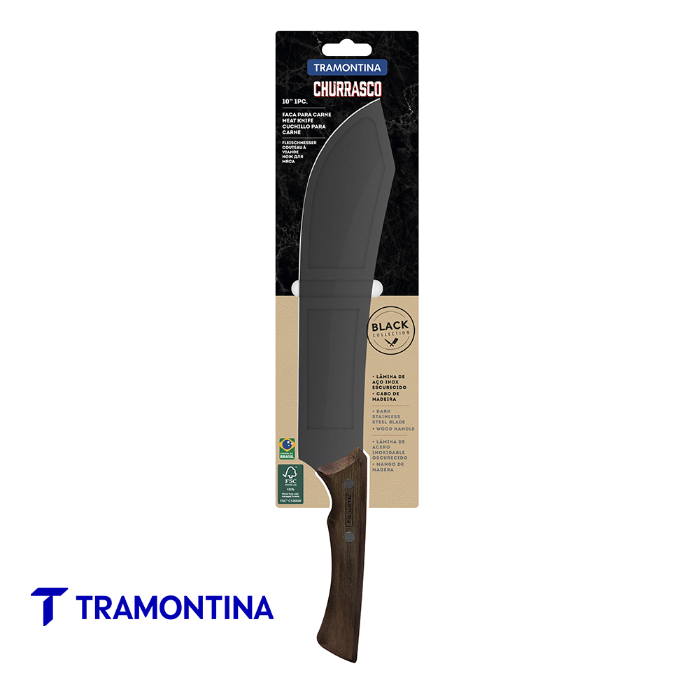 Cuchillo para carne 10'' Black - Tramontina - Imagen 2
