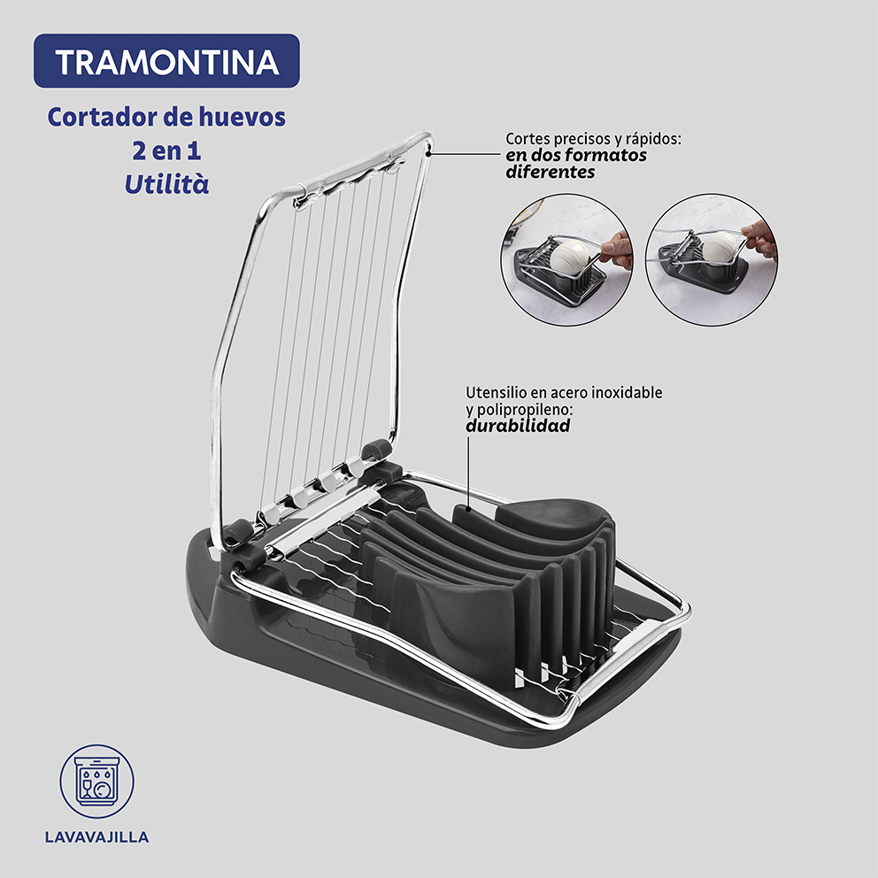 Cortador de huevo 2 en 1 - Tramontina - Imagen 4