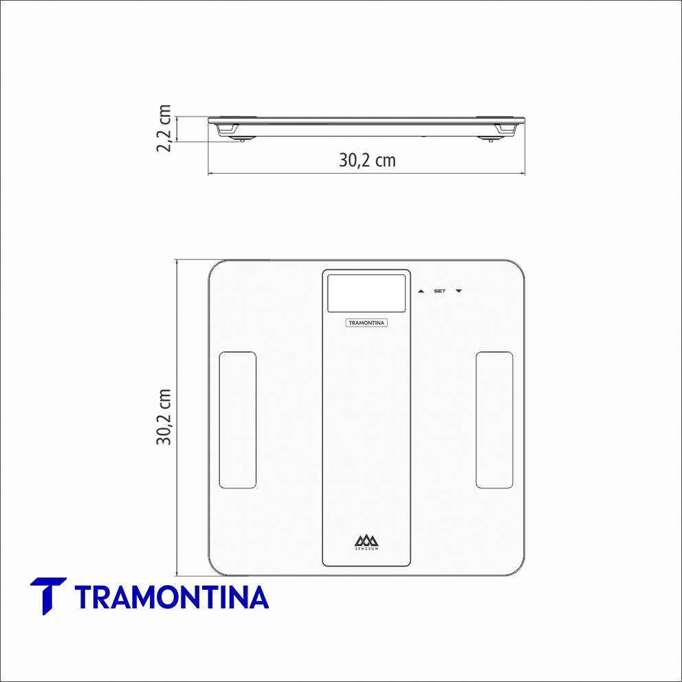 Balanza digital de baño SMART - Tramontina - Imagen 3