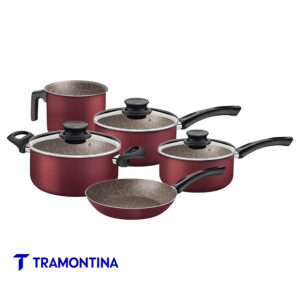 Bateria de Cocina 5 pzas Paris Bordeaux - Tramontina