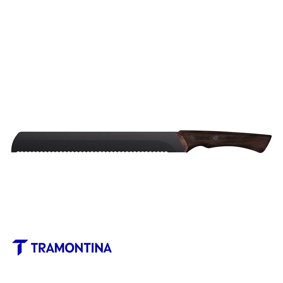 Cuchillo dentado para carne 10'' Black - Tramontina