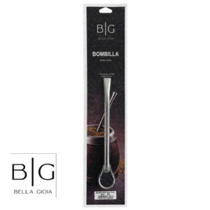 Bombilla redonda acero inox - BG