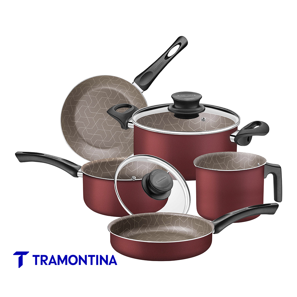 Jgo Bateria cocina 7 pzas Paris - Tramontina - Imagen 2