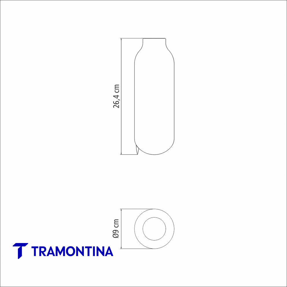 Ampolla de vidrio para jarra termica - Tramontina - Imagen 2