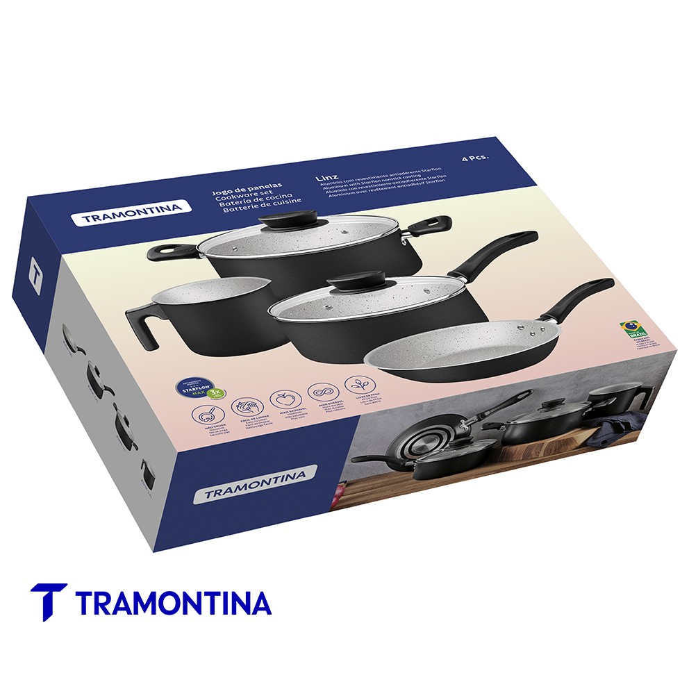 Jgo de bateria 4 pzas - Tramontina - Imagen 2