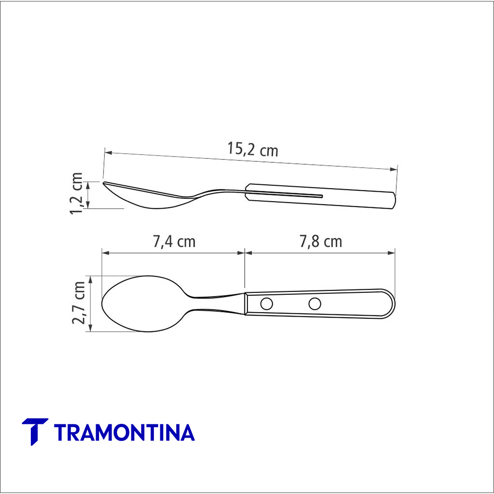 Cuchara de té Dynamic x3 - Tramontina - Imagen 3