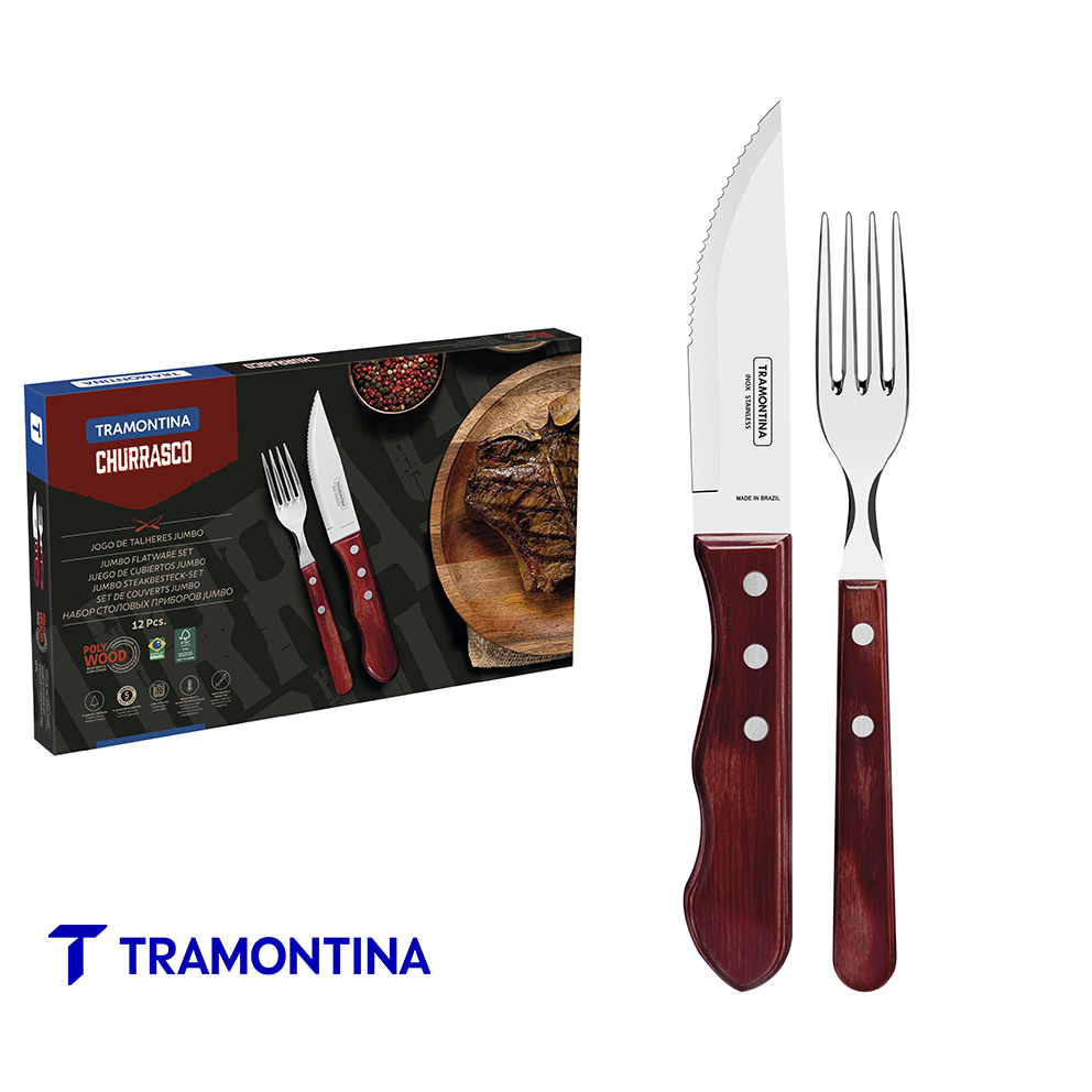 Jgo Jumbo 12 pzas - Tramontina